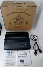 Open Box Tattoo Transfer Stencil Machine Copier Printer Model 116F -No Paper Inc