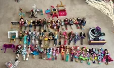 Mattel Ever After High Huge Lot 48 Dolls And Accessories