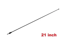 21" Black Stainless Antenna Mast Power Radio for CHEVROLET SUBURBAN 1988-2006 (For: 2002 Chevrolet Suburban 1500)