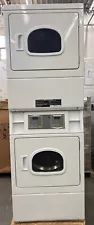 Huebsch HSGBCAG Commercial Stack Gas Dryer 120v 60Hz OPL Hotels Motels [Used]