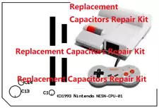 Nintendo NES-101 Capacitors Repair Kit / NES Top loader Console Nintendo System