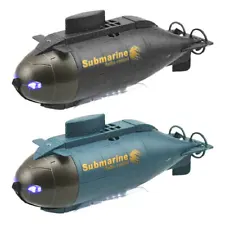 RC Submarine Remote Control 6 Channels Electric Diving Ship Boat Kid Gifts Mini