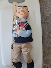 Jeff Dunham 18" Talking WALTER Doll (Pinch hand to speak) *Tested and working*