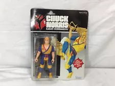 1986 Kenner Chuck Norris Karate Kommandos Reed Smith Figure MOC Carded Sealed