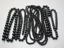 Bulk Lot - Gemstone Beads / Hematite - Assorted sizes, Round