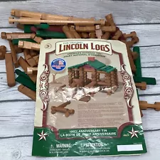 The Original Lincoln Logs 111 Pieces