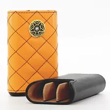 Sale: Cigar Case for 3 cigars in Genuine Leather by Capitolio Miami msrp $99.00