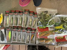 Rapala Savage Gear Zoom Frogs Shad Rap Jointed Ssr Fishing Lure Lot Duck