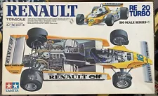 Tamiya 1/12 Renault RE-20 Turbo Plastic Model Kit Formula One F1