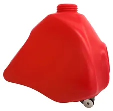 CRU Products Fuel Gas Tank for Honda 1988-00 XR 80 XR 100 Red