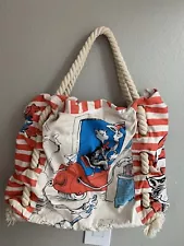 Dr Seuss - Cat In The Hat Book - Canvas Bag Purse Cloth Beach Tote ASD Living