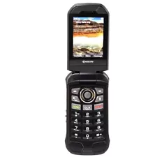 US Cellular Kyocera DuraXA Equip Black 16GB Clean ESN Rugged Flip Phone #5621