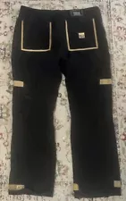 Vintage Marithe Francois Girbaud Shuttle Tape Jeans Men's 40M Black/Gold *Craft*