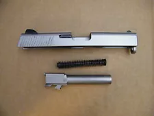 Smith and Wesson SW9VE 9mm Stainless Slide Complete With Barrel Recoil Spring