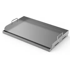 Universal Fry Cooking Griddle for Gas Grill, 25"x 16” Metal Griddle Flat Top ...