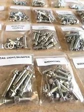 1987 Fourtrax Nickel Wurks Restoration Bolt kit Honda TRX250R Engine Suspension