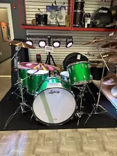 Ludwig Green Sparkle John Bonham Drum Kit