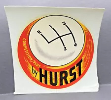 Vintage Hurst Competition/Plus Shifter Waterslide Decal Original Decalcraft 60's