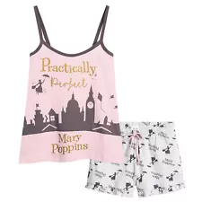 Disney Ladies Pyjamas - Shorts Pyjamas for Women - Mary Poppins