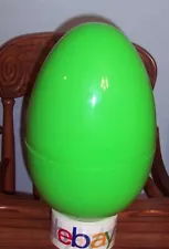 New ListingJumbo Mega 12" GREEN Plastic Surprise Prize Easter Egg NWOT