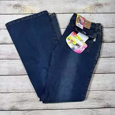 NWT Hanns Jeans Flare Bell Bottom Denim Blue Jeans Women's Size 30 Short