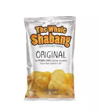 The Whole Shabang Original Potato Chips by Moon Lodge - Case of 16, 6oz