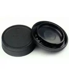 Rear Lens Cap + Front body cap cover For all Nikon DSLR mount camera Sales