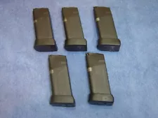 LOT OF 5 GLOCK 30S 10 ROUND 45 ACP PISTOL MAGAZINES MADE IN AUSTRIA