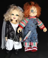 Child's Play Chucky & Tiffany 26" Doll Set - Tiff - Bride Of - Spencers