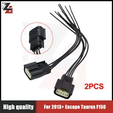 2x For 2013+ Escape Taurus F150 4-wire HID Halogen Headlight Connector Pigtail