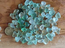 100gr Seafoam sea glass, Genuine sea glass from Greece