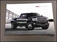 2016 GMC Sierra HD Truck 44-page Car Sales Brochure Catalog - 2500 3500 Denali