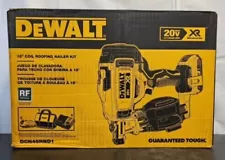 DeWALT DCN45RND1 20V 15 Degrees Lithium-Ion Cordless Coil Roofing Nailer Kit