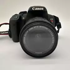 Canon EOS Rebel T5i 18.0MP Digital SLR DSLR Camera