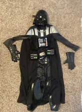 Disney Store Darth Vader Sound Costume for Boys Size 7/8 Star Wars Halloween