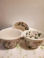 SALE! WAS 25. VTG SYRACUSE CHINA 3PC DOGWOOD COFFEE CUPS RESTAURANT WARE