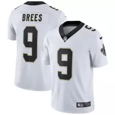 New Orleans Saints Drew Brees 9# white sewn fan jersey