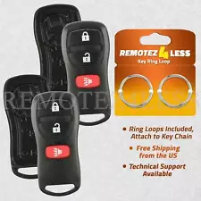 2 For 2002-2016 Nissan Frontier Remote Shell Case Car Key Fob Cover