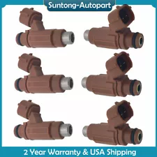 6X Fuel Injector 15710-96J00 For Suzuki Outboard DF 200HP 225HP 250HP 2004-2023