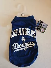 Pets First Los Angeles Dodgers Dog Jersey Blue Size Small New w/Tags