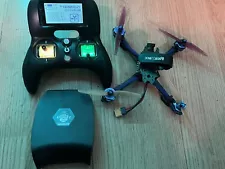 FPV Freestyle Drone Quadcopter Lowrider Design + Turnigy Evolution Radio