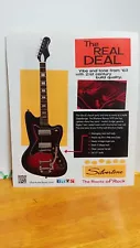 SILVERTONE 1478 GUITAR - THE REAL DEAL - 2014 GUITAR PRINT AD - 11 X 8.5 6