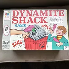 Vintage Dynamite Shack - 1968 Milton Bradley Game 4985 - Complete VG Condition