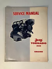 Service Manual Jeep Tornado 230 Engine 1962