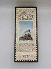 Vintage Aurora Postage Stamp Trains In Micro Gauge Lot