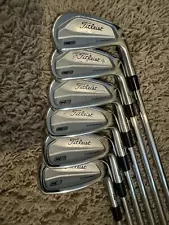 Used Titleist 718 CB Iron Set 5-PW Modus Stiff Flex Steel Shafts