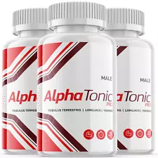 (3 Pack) Alpha Tonic for Men, AlphaTonic Male Performance Support (180 Capsules)