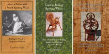 THREE BOOK SET Guides to Making Spinning Wheel s, Saxony, Accelerated, French