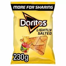 Doritos Lightly Salted Tortilla Chips - 180g (0.39 lbs)