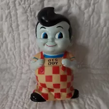 Shoney's Big Boy Bank 8.5" Plastic